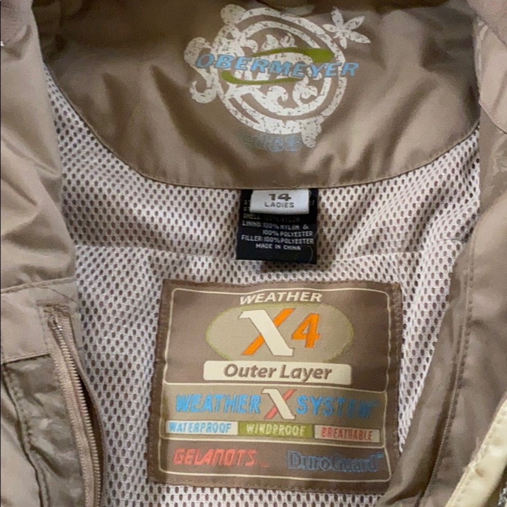 Women’s Obermeyer X4 ski/snowboard jacket - Picture 2 of 10